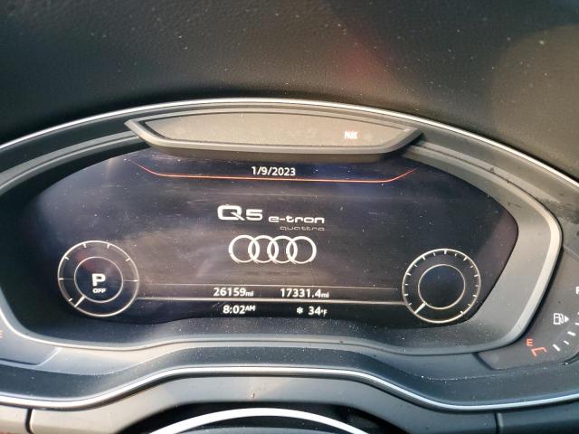 Photo 9 from auction – 2020 AUDI Q5 E PREMI with VIN WA1E2AFY8L2087023
