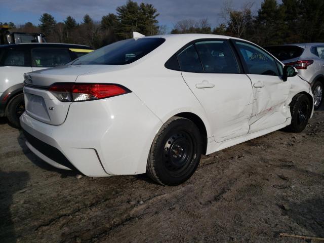 Photo 3 from auction – 2021 TOYOTA COROLLA LE with VIN 5YFEPMAE5MP253393