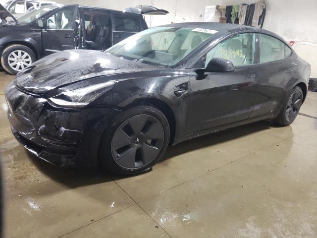 TESLA MODEL 3 2021 with VIN 5YJ3E1EB4MF858481 - Photo from auction