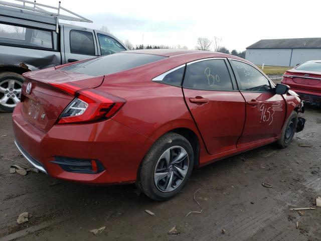 Photo 3 from auction – 2020 HONDA CIVIC LX with VIN 19XFC2F68LE006391