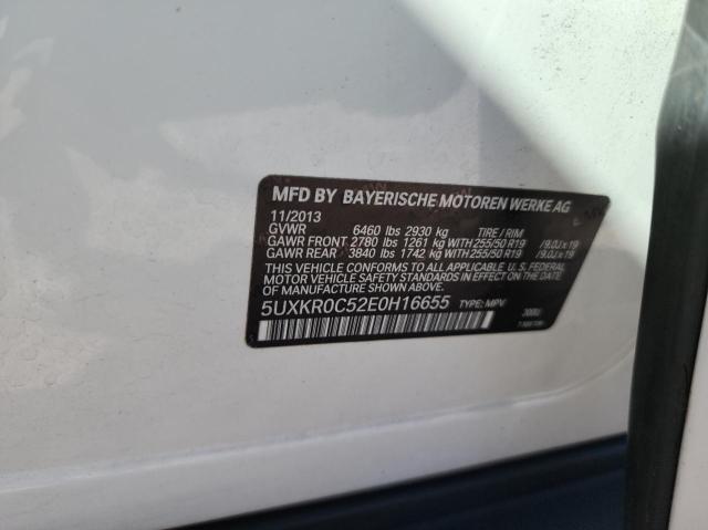 Photo 10 from auction – 2014 BMW X5 XDRIVE3 with VIN 5UXKR0C52E0H16655
