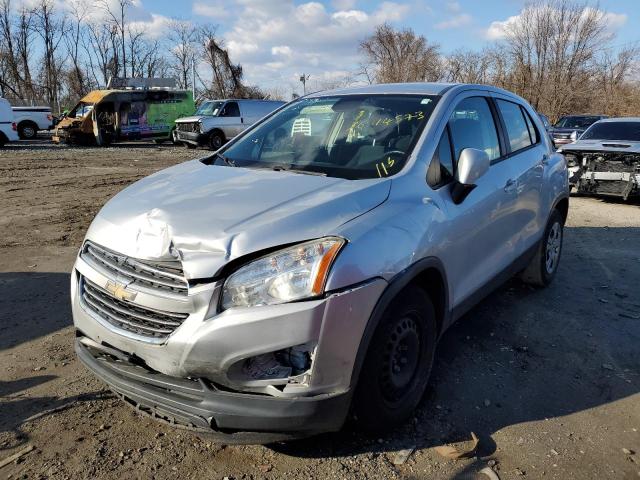 CHEVROLET TRAX LS 2016 with VIN 3GNCJKSB1GL274669 - Photo from auction