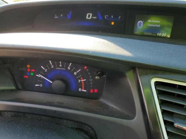 Photo 9 from auction – 2013 HONDA CIVIC EXL with VIN 19XFB2F93DE271590