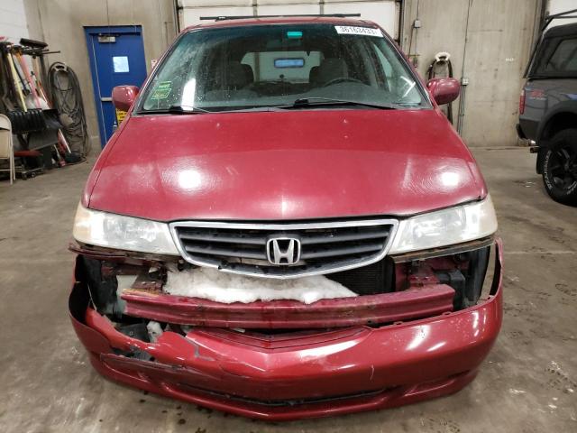 Photo 5 from auction – 2002 HONDA ODYSSEY EX with VIN 2HKRL18692H012974