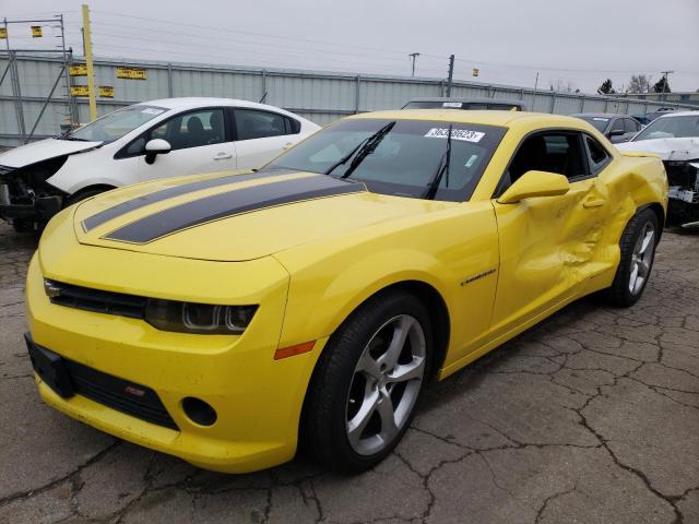 CHEVROLET CAMARO LT 2015 with VIN 2G1FD1E32F9214566 - Photo from auction