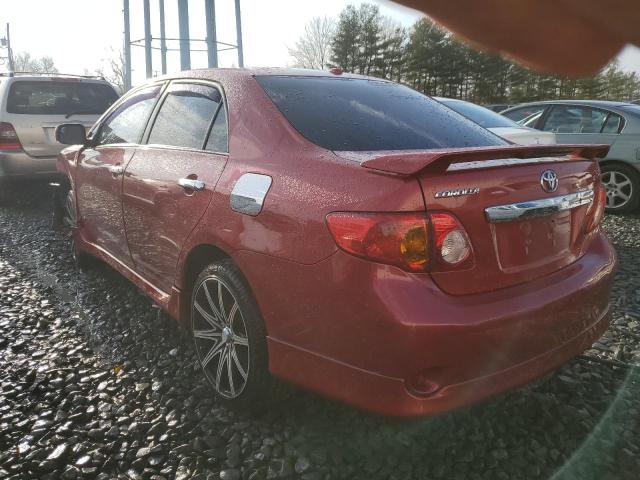 Photo 2 from auction – 2009 TOYOTA COROLLA BA with VIN 2T1BU40E79C164137