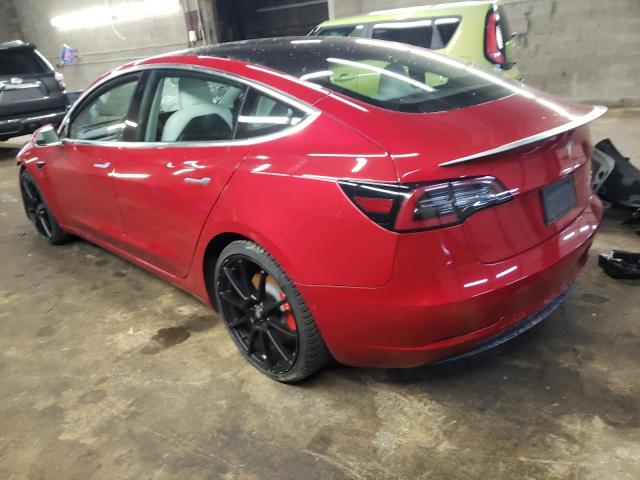 Photo 2 from auction – 2020 TESLA MODEL 3 with VIN 5YJ3E1ECXLF742421