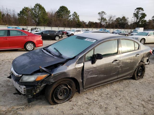 Photo 1 from auction – 2012 HONDA CIVIC LX with VIN 2HGFB2F59CH304187