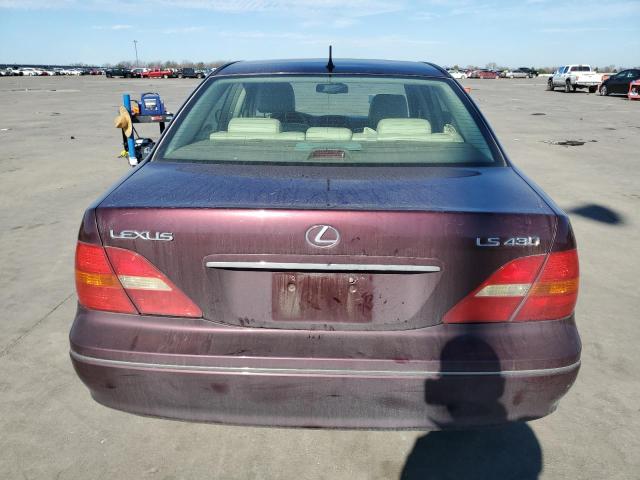 Photo 6 from auction – 2001 LEXUS LS 430 with VIN JTHBN30F610036548