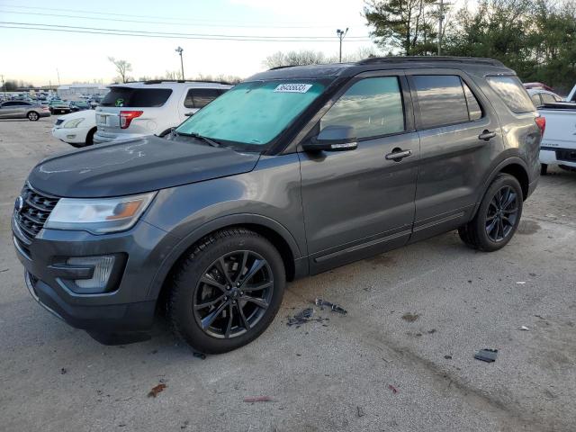 FORD EXPLORER X 2017 with VIN 1FM5K7D86HGA88463 - Photo from auction