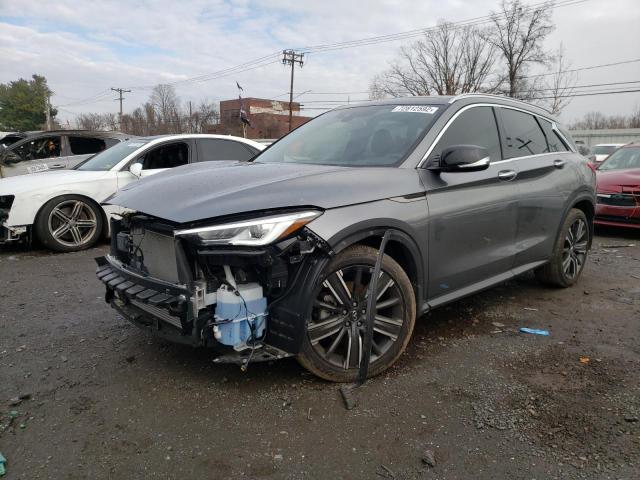 INFINITI QX50 LUXE 2021 with VIN 3PCAJ5BB4MF125085 - Photo from auction