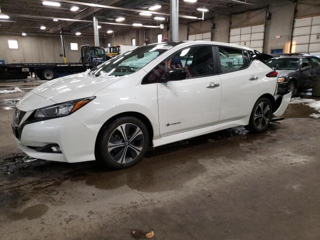 NISSAN LEAF S 2018 with VIN 1N4AZ1CP8JC305566 - Photo from auction