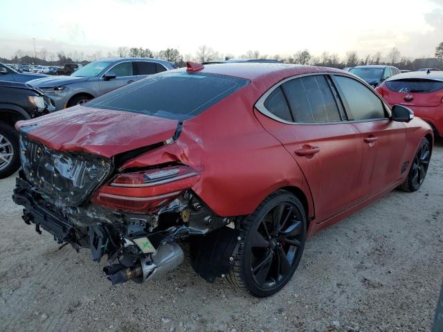 Photo 3 from auction – 2022 GENESIS G70 BASE with VIN KMTG54TEXNU100784