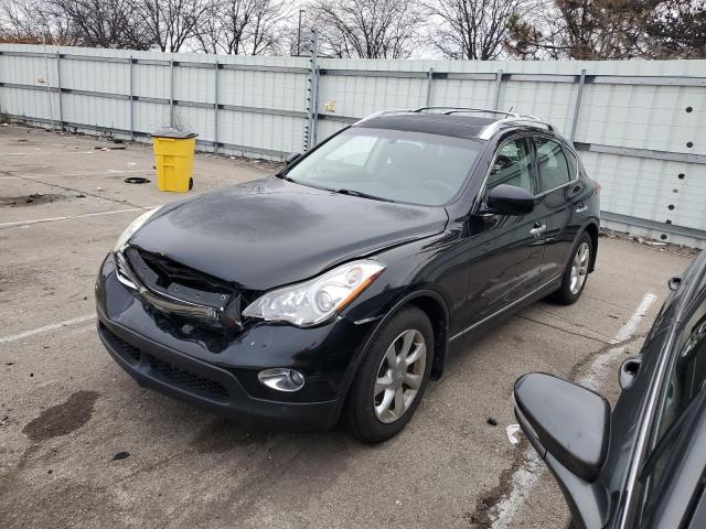 INFINITI EX35 BASE 2008 with VIN JNKAJ09FX8M360548 - Photo from auction