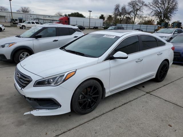 HYUNDAI SONATA SPO 2016 with VIN 5NPE34AF2GH341758 - Photo from auction
