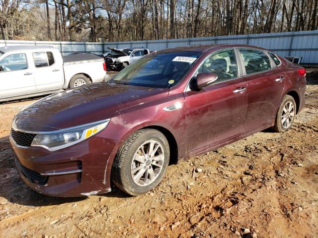 KIA OPTIMA LX 2016 with VIN 5XXGT4L31GG028644 - Photo from auction