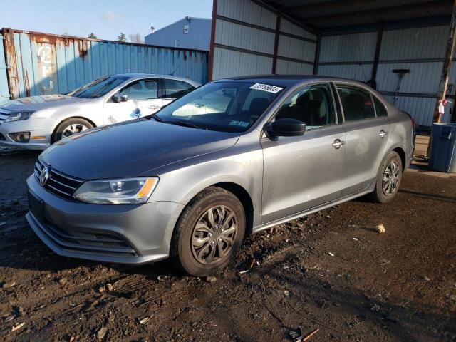 VOLKSWAGEN JETTA BASE 2015 with VIN 3VW2K7AJXFM417020 - Photo from auction