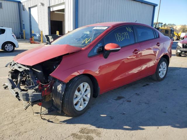KIA RIO EX 2013 with VIN KNADN4A35D6160538 - Photo from auction