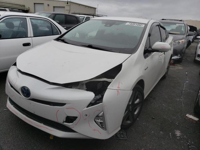 Photo 1 from auction – 2018 TOYOTA PRIUS with VIN JTDKARFU4J3550726