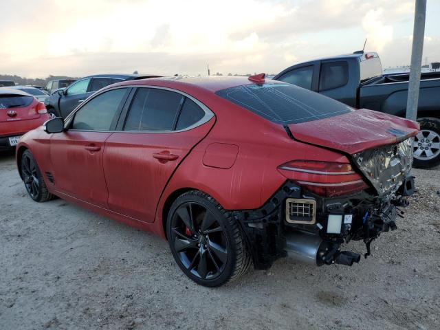 Photo 2 from auction – 2022 GENESIS G70 BASE with VIN KMTG54TEXNU100784