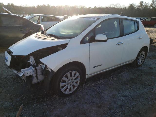 NISSAN LEAF S 2015 with VIN 1N4AZ0CP1FC302994 - Photo from auction