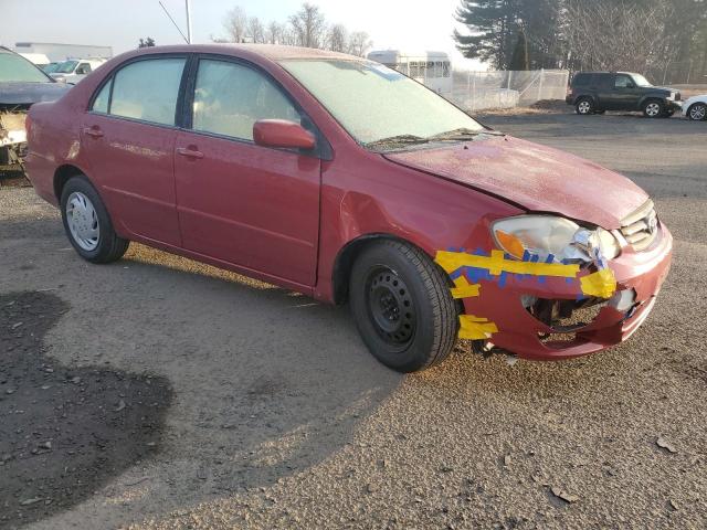 Photo 4 from auction – 2004 TOYOTA COROLLA CE with VIN 2T1BR38E34C314141