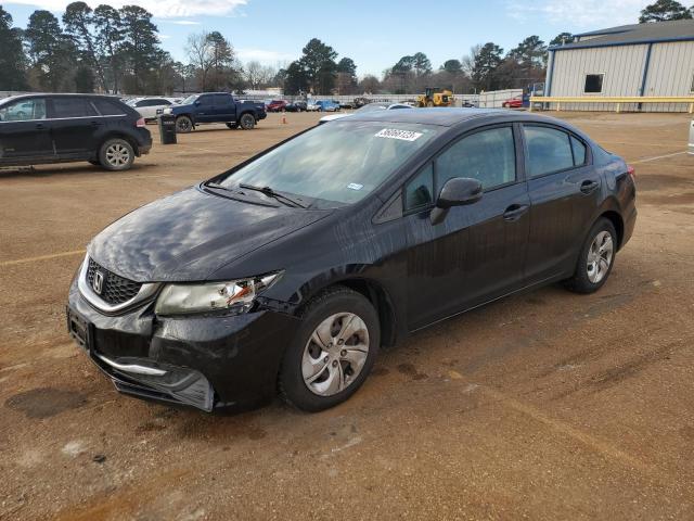 Photo 1 from auction – 2013 HONDA CIVIC LX with VIN 2HGFB2F57DH508360