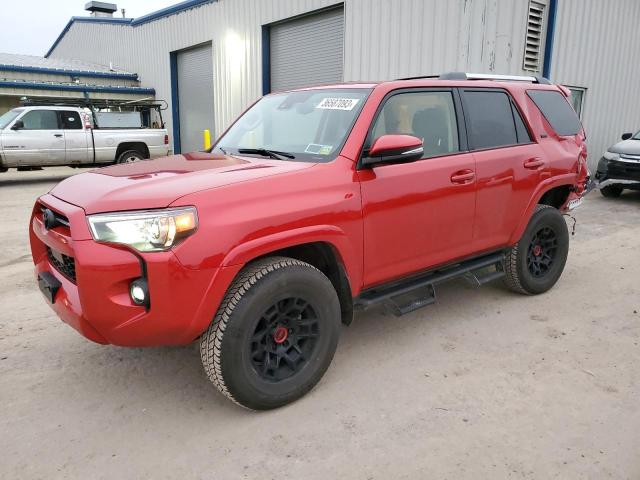 TOYOTA 4RUNNER SR 2022 with VIN JTENU5JR5N6014593 - Photo from auction