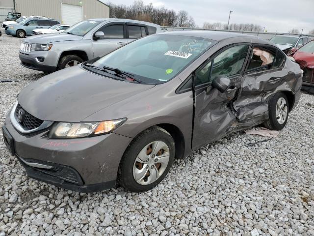 HONDA CIVIC LX 2014 with VIN 19XFB2F51EE035258 - Photo from auction