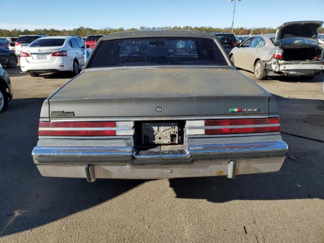Photo 6 from auction – 1987 BUICK REGAL LIMI with VIN 1G4GM11Y6HP403752
