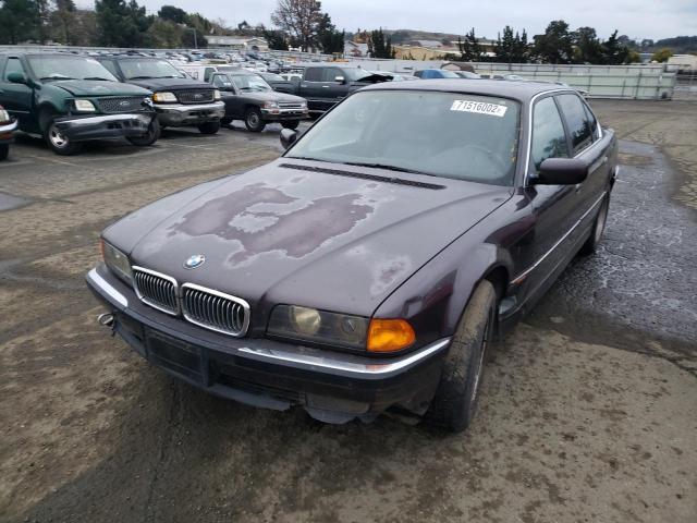 BMW 7 SERIES 1997 with VIN WBAGJ8323VDL40294 - Photo from auction