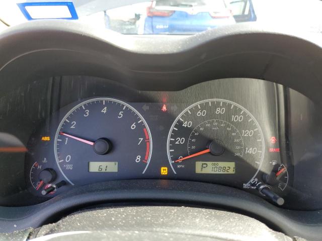 Photo 9 from auction – 2011 TOYOTA COROLLA BA with VIN JTDBU4EE2B9157147