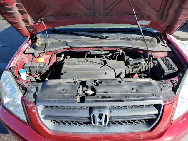 Photo 12 from auction – 2004 HONDA PILOT EXL with VIN 2HKYF18564H522096