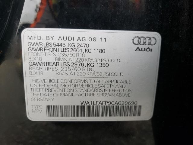 Photo 14 from auction – 2012 AUDI Q5 PREMIUM with VIN WA1LFAFP9CA029690