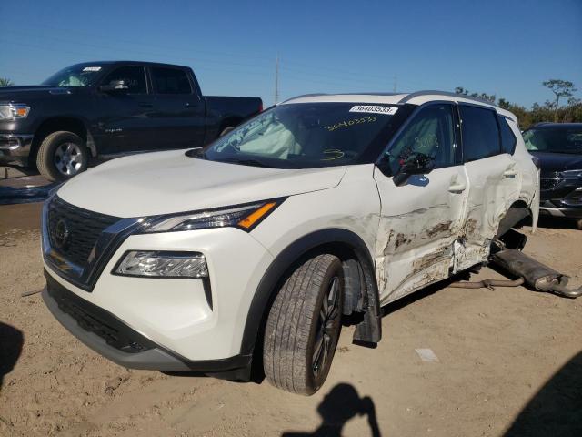 NISSAN ROGUE SL 2021 with VIN 5N1AT3CA3MC831526 - Photo from auction