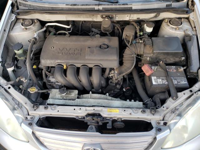 Photo 11 from auction – 2003 TOYOTA COROLLA CE with VIN JTDBR32E730021036