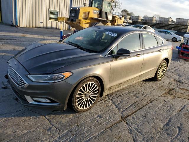 FORD FUSION SE 2017 with VIN 3FA6P0HD5HR366258 - Photo from auction