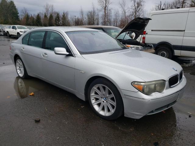 Photo 4 from auction – 2003 BMW 745 LI with VIN WBAGN63483DR11737