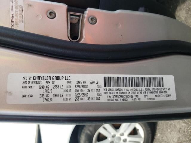 Photo 14 from auction – 2012 DODGE JOURNEY SX with VIN 3C4PDCBB0CT323460