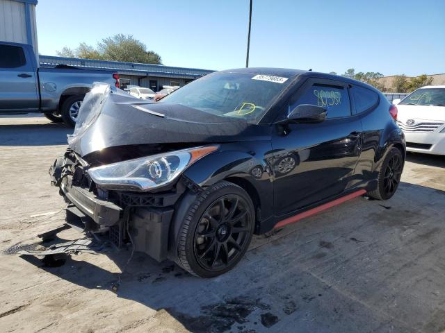 HYUNDAI VELOSTER T 2014 with VIN KMHTC6AE5EU210106 - Photo from auction