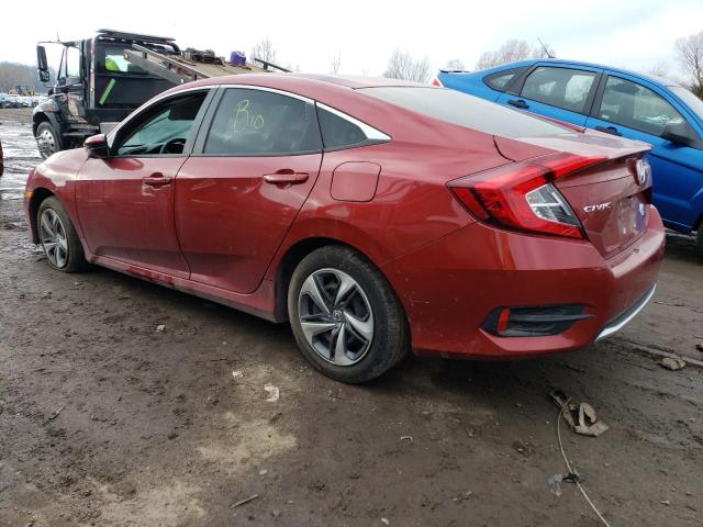 Photo 2 from auction – 2020 HONDA CIVIC LX with VIN 19XFC2F68LE006391
