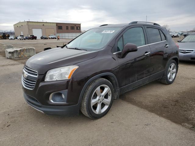 CHEVROLET TRAX LTZ 2015 with VIN KL7CJNSB5FB174534 - Photo from auction