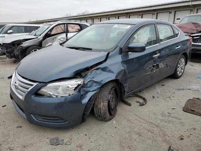 NISSAN SENTRA S 2014 with VIN 3N1AB7AP1EY211596 - Photo from auction