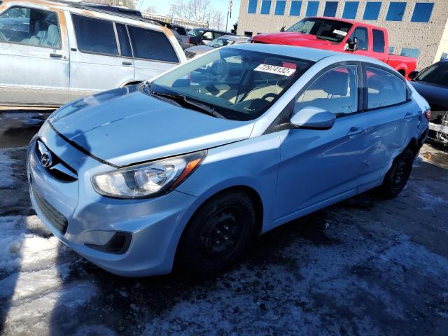 HYUNDAI ACCENT GLS 2013 with VIN KMHCT4AE9DU538213 - Photo from auction