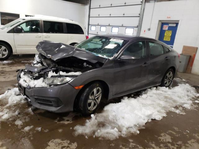 Photo 1 from auction – 2016 HONDA CIVIC LX with VIN 19XFC2F51GE211158