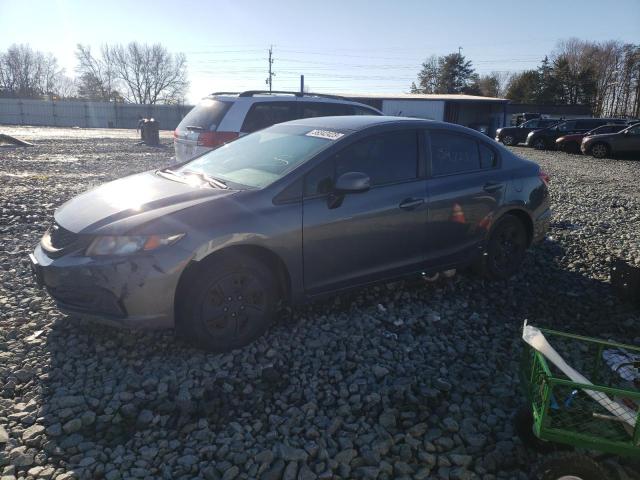 Photo 1 from auction – 2013 HONDA CIVIC LX with VIN 19XFB2F59DE223749