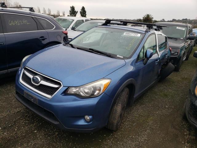 SUBARU XV CROSSTR 2014 with VIN JF2GPACC1E8329435 - Photo from auction