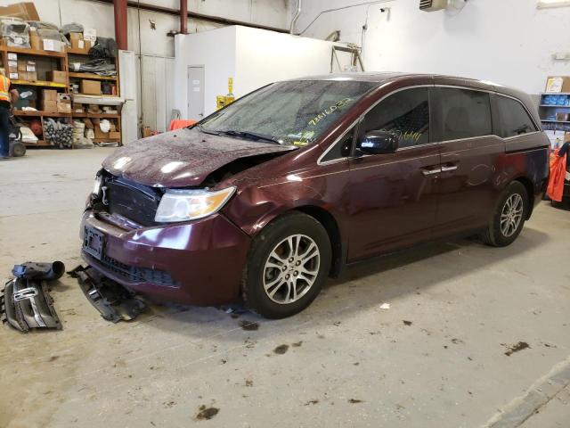 HONDA ODYSSEY EX 2011 with VIN 5FNRL5H66BB057845 - Photo from auction