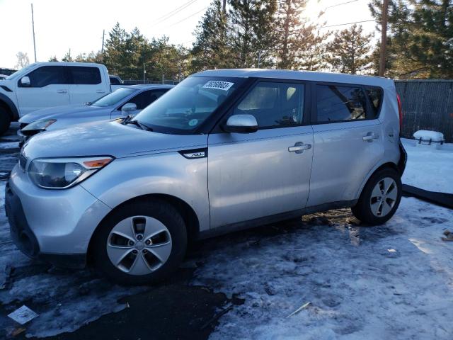 KIA SOUL 2015 with VIN KNDJN2A2XF7770403 - Photo from auction
