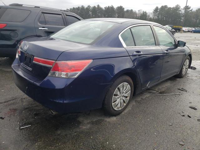 Photo 3 from auction – 2011 HONDA ACCORD LX with VIN 1HGCP2F30BA055004